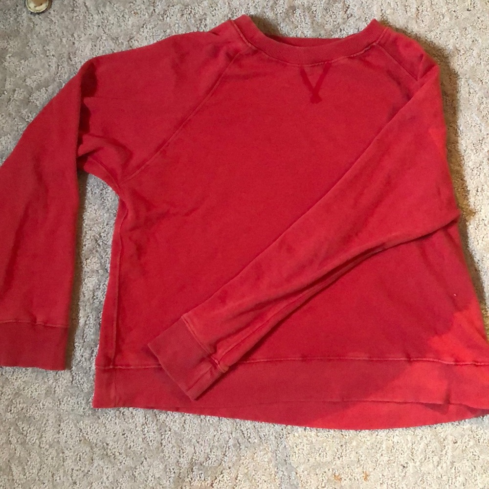 L.A Hearts Red Crew Neck Sweatshirt